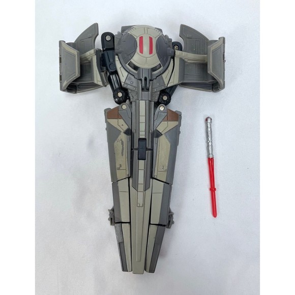 Hasbro Other - Star Wars Transformers Darth Maul Sith Infiltrator Fighter Ship Figure